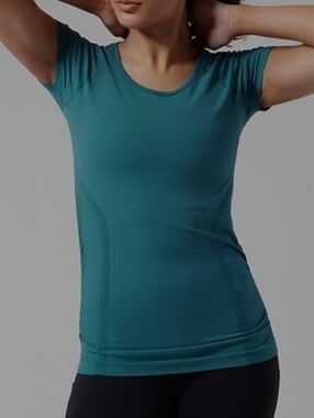 Athleta Speedlight Tee Peacock Teal